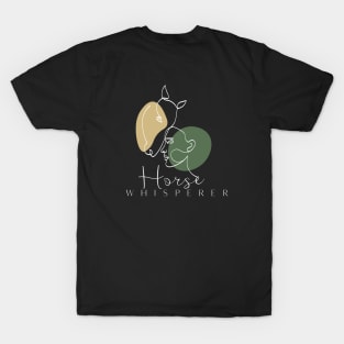 Horse Whisperer Minimal T-Shirt